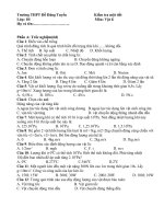 kiểm tra 1 tiết 10cb kì 2