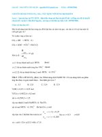 Chuyên đề CO2 vào kiềm