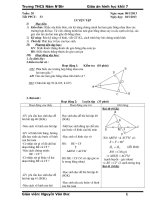giáo án hình hoc 7 hoc kỳ 2