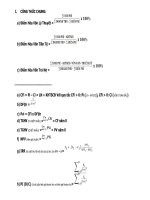 BÀI GIẢI MÔN ĐẦU TƯ QUỐC TẾ