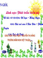 Giao an am nhac 5 tuoi