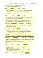 dap an violimpic lop 5 vong 17(12 - 13)