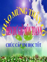 tiết 62 Giải bài toán bằng cách lập phương trình