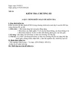 Tiết 54KT Hình 8(1 ma trận +2 đề+2 ĐA)