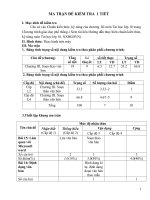 ma tran de kt 1 tiet tin hoc 10