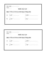 phieu bai tap