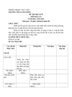 ĐỀ THI HK II ĐỊA 6 (NĂM HỌC 2012-2013