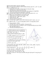 bài tập hinh 11 - c3