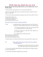 Lời chúc dành cho sĩ tử