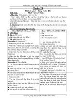 Giáo án tuần 29 lớp 5 CKTKN