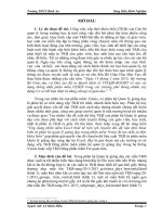 skkn ứng dụng phần mềm excel thiết kế tiện ích chuyển đổi dữ liệu thời khóa biểu