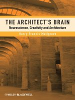 The Architect’s Brain Neuroscience, Creativity, and Architecture