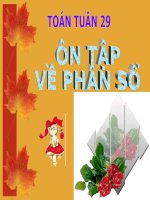 Ôn tập về phân số (tt)