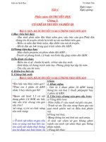 Giáo án Sinh Học 12 cả năm