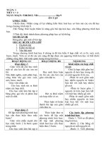 GIÁO ÁN TRỌN BỘ HÓA 9