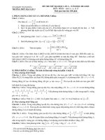 ĐỀ - ĐA THI THỬ ĐH LẦN 2 THPT HẬU LỘC 2