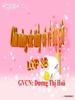 Toán Lớp 3- Tuần 29