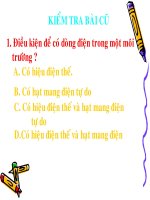 ôn tập vật lý lớp 11-học kỳ 2