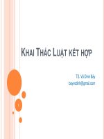 khai thác luật kết hợp
