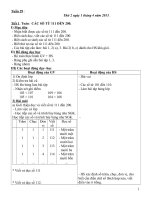 GIÁO ÁN TUẦN 29 CKTKNS (CẢ NGÀY) TRUNG TIN LĂNG THÀNH