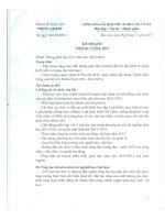 Kế hoạch tháng 3/2013