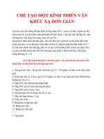 Làm kính thiên văn khúc xạ