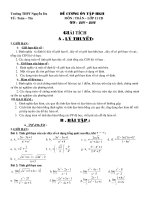 ♥đề cương toán 11 hk2 ♥