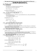 Tài liệu ôn thi vào lớp 10 môn Toán