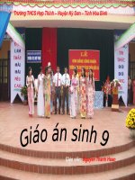 ảnh hưởng của nhiệt độ và độ ẩm lên đời sống sinh vật - giáo án tham khảo bồi dưỡng thao giảng, thi giáo viên giỏi sinh học lớp 9 (5)