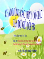 LT&C tuần 28. lop 3