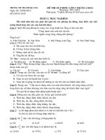 Đề giao lưu học sinh giỏi