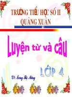 bai luyen tu va cau lop4