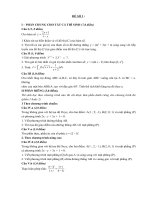 17 đề thi tốt nghiệp môn toán
