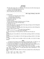 Giáo án bồi dưỡng Toán 5