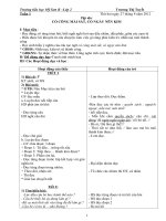 Giáo án môn tập đọc lớp 2 từ tuần 1 - 28