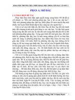 SKKN KHAI THÁC PHƯƠNG TIỆN, THIẾT BỊ DẠY HỌC TRONG TIẾT DẠY VĂN BẢN 7