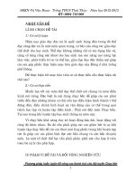 SKKN-gv giỏi tỉnh Thái Bình