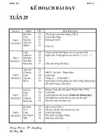 GA lớp 4 - Tuần 29 - NH 2012 - 2013