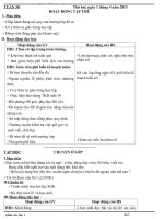 Tuàn 30 sáng, chiều