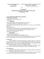 Kế hoạch bồi dưỡng thường xuyên 2012 - 2013