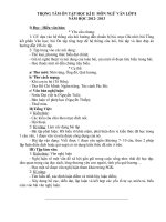 TRỌNG TÂM ÔN TẬP NGỮ VĂN 8, HẠ LONG