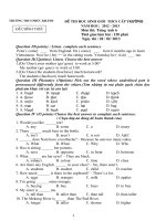 Nhờ cô giúp với