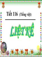 Bài giảng: Liệt kê