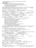 kiểm tra 1tiêt ôxi-lưu huỳnh (TN+TL)