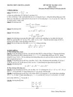 đề thi thử THPT Lam Sơn