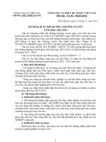 Kế hoạch cá nhân BDTX tiểu học năm 2012-2013. Rất hay.