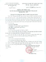 công văn thi tin học trẻ không chuyên