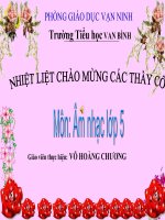 Tiết 30. Dàn đồng ca mùa hạ