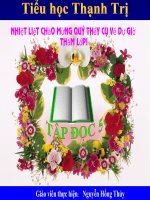 Tập đọc: Tà áo dài Việt Nam