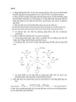 hóa học hữu cơ : Ancol phenol